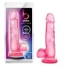B Yours Dildo Doce 'N Duro Com Testículos - Rosa