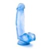 B Yours Realistični Dildo Sladko in Trdo - Moder