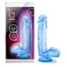 B Yours Realistični Dildo Sladko in Trdo - Moder