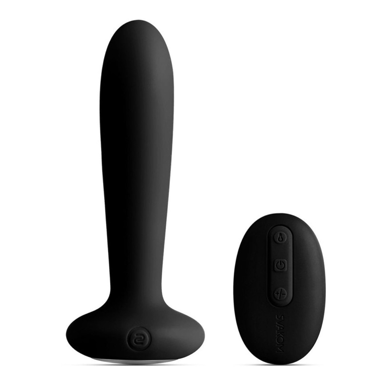 Svakom - Verwarmbare Anale Vibrator Primo - Zwart