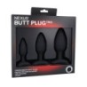 Trio de plugs anals Nexus