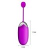 Ovo vibratório Abner com controlo por aplicação