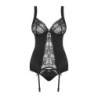 Heartine Corset Set met Jarretels S/M