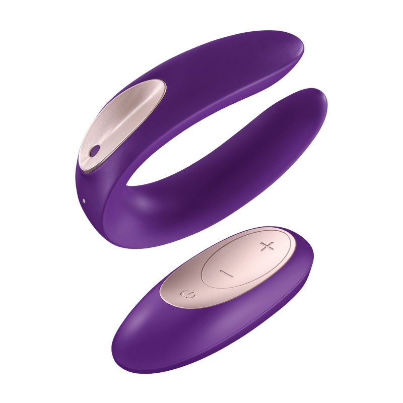 Vibrador para parejas con control remoto Satisfyer Remote Plus